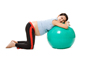 pregnant lady with ball